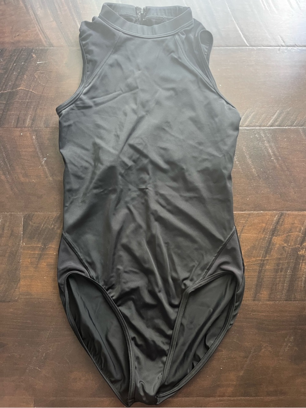 Balera Woman’s Ballet Leotard with Mesh Accents - Black